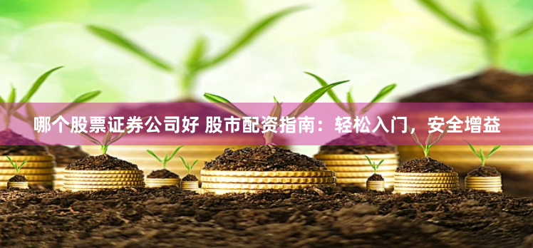 哪个股票证券公司好 股市配资指南：轻松入门，安全增益